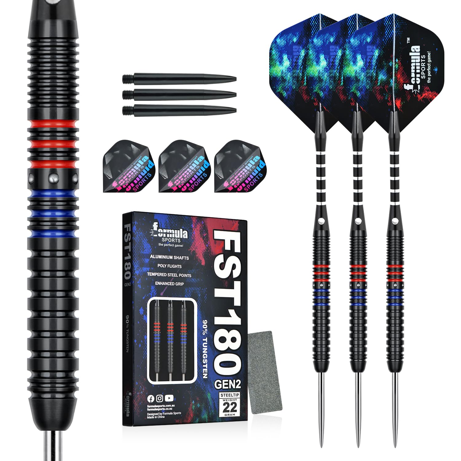 Amazon.com : Formula Sports 90% Tungsten Darts Metal Tip Set